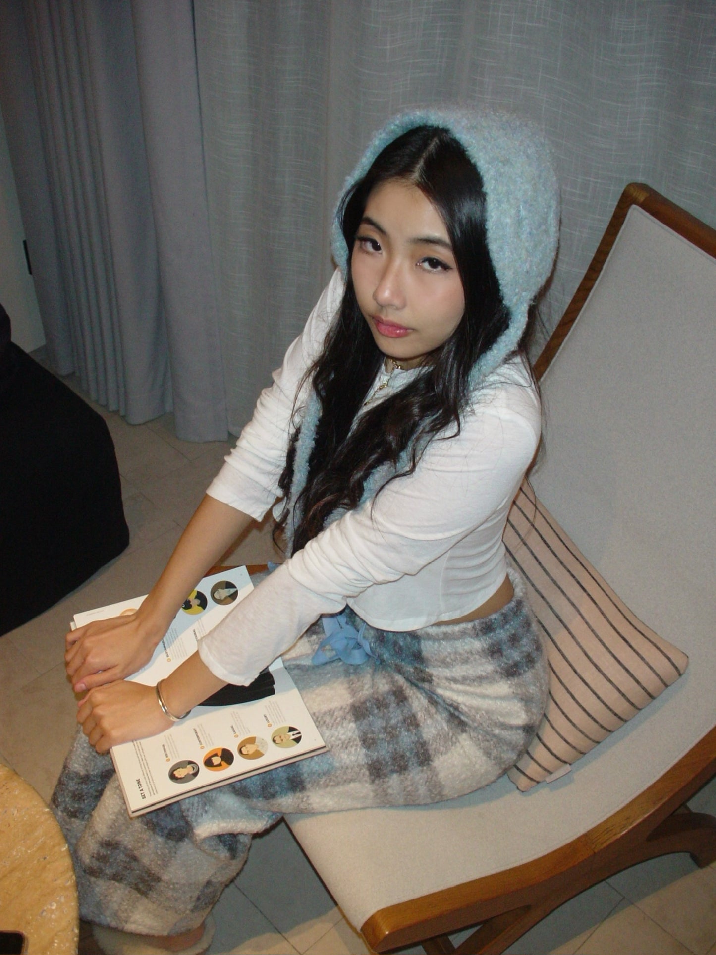 Winter Mist Plaid Lounge Pants